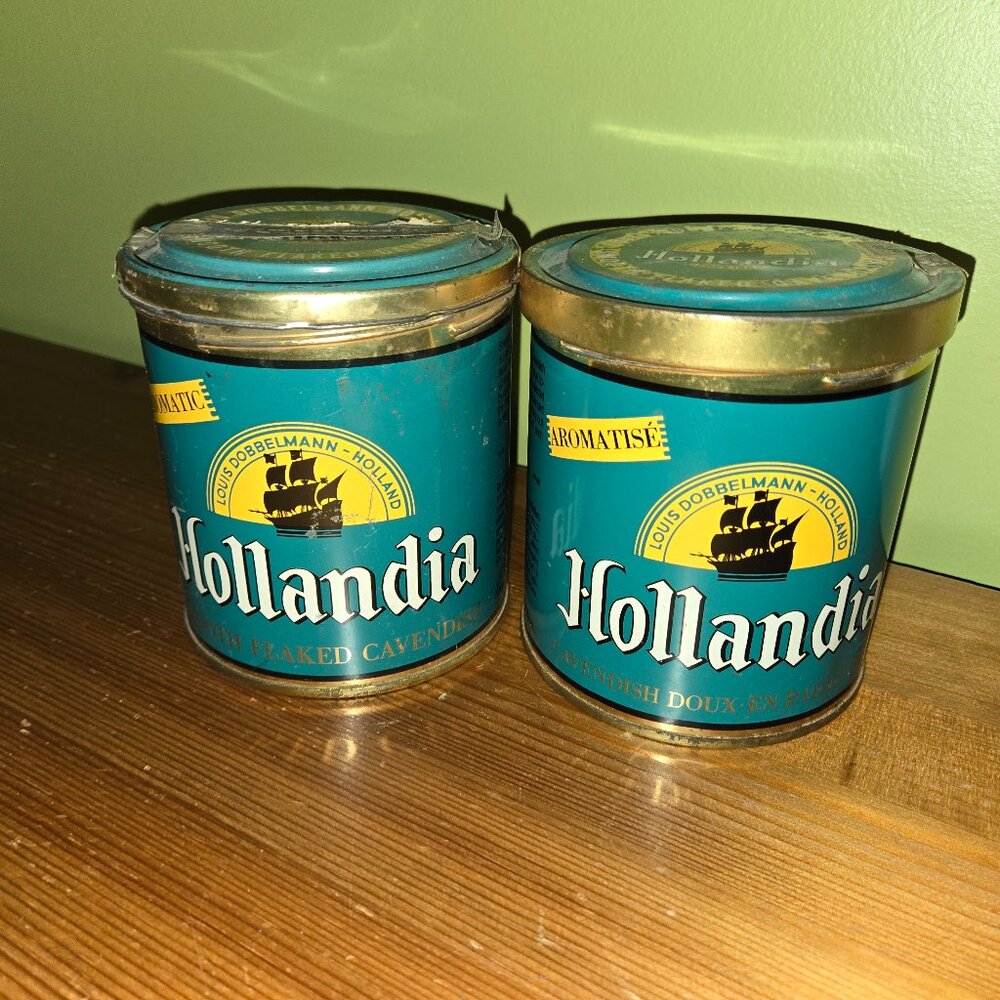 vintage Hollandia metal cane